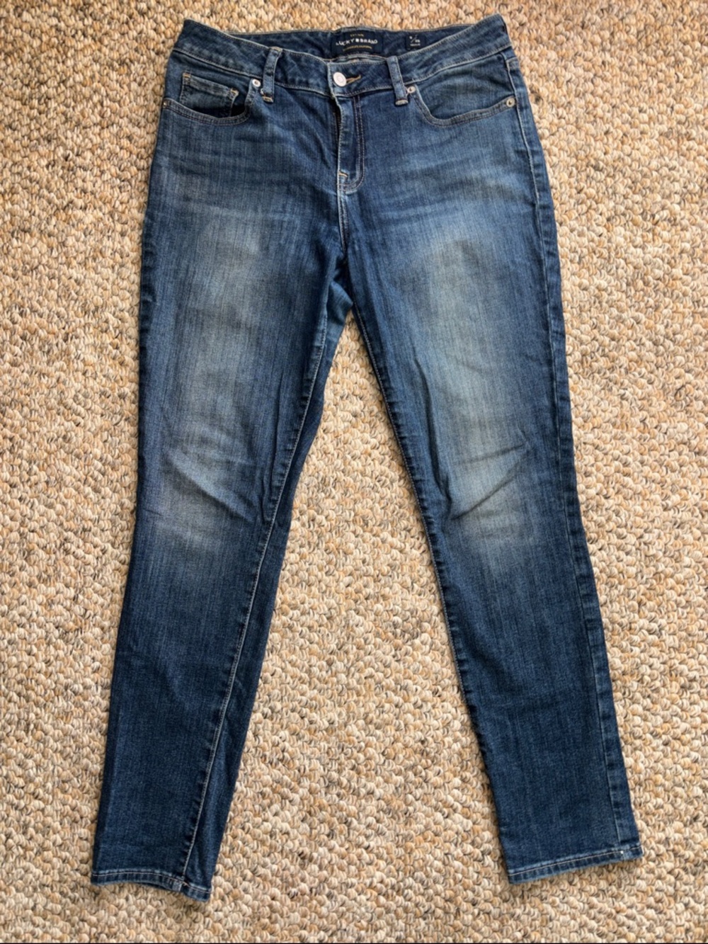Lucky Brand Women's Lolita Skinny Blue Jeans